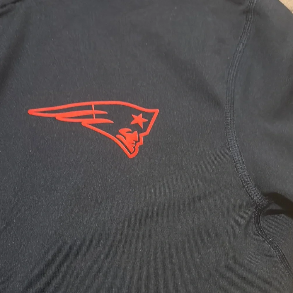 Nike New England Patriots Dri-FIT Quarter-Zip Pullover Womens Large NFL